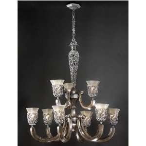   Royal Conservatory Nine Light Two Tier Chandelier