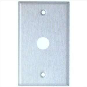   Products Stainless Steel Metal Wall Plates 1 Gang Cable .625 83460