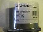 Verbatim DataLifePlus 4.7GB 8X DVD R 50 Packs Disc Model 94852  