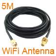 4GHz 18dBi RP SMA Yagi WiFi Antenna 802.11b / g WLAN  