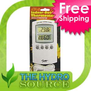 Indoor Outdoor Thermometer & Hygrometer Temp Active Air  