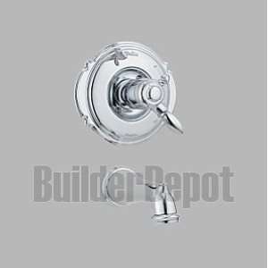  1 Handle Tub Only Trim Monitor, Polished Chrome