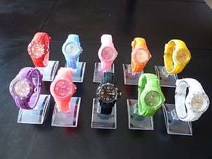 New silicone Watch ICE style Fashion Jelly Watch  
