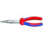Knipex 2612200 8 Inch Long Nose Pliers with Cutter   Comfort Grip