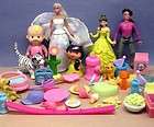 COOLECTABLE DOLLS AND FURNITURE MIXED LOT