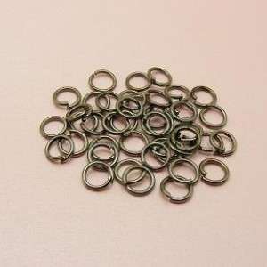 gold 8mm bright silver style open jump ring material alloy alloy no 