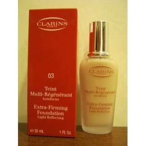  Clarins   Extra firming Foundation Light Reflecting   03 
