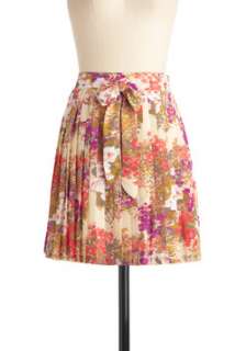 Cream Tan Skirt  Modcloth