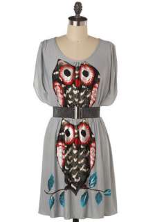 Owl Be Back Dress  Mod Retro Vintage Dresses  ModCloth