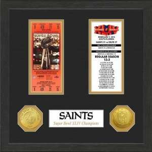  New Orleans Saints SB Championship Ticket Collection 