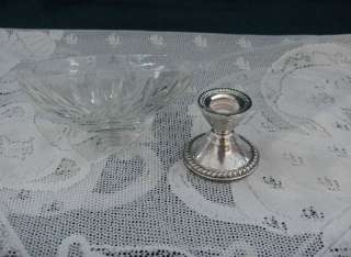 Up for sale is a beautiful vintage glass compote/candy dish (4” tall 