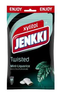 Leaf Jenkki Xylitol Mint & Liquorice Chewing Gum  