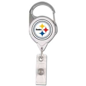   Steelers Premium Metal Badge Reel 