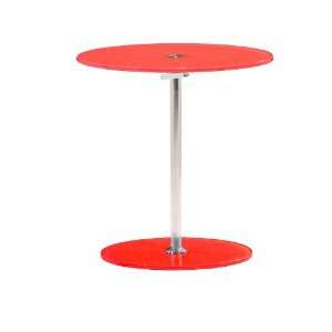 Zuo Modern Radical Side Table Red 