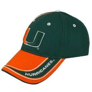  Miami Hurricanes Green Inspire Hat