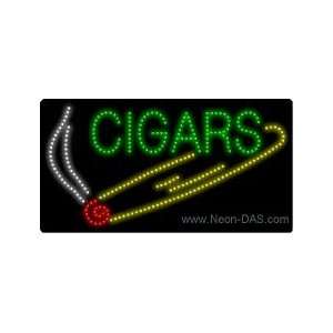  Cigars Outdoor LED Sign 20 x 37