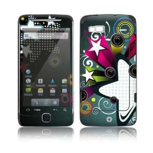    HTC Desire Z, T Mobile G2 Decal Skin   Retro Stars 