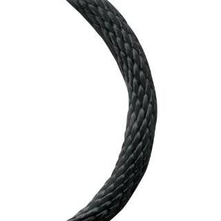   Solid Braid Polypropylene Derby Rope, 5/8 Inch by 200 Foot, Black