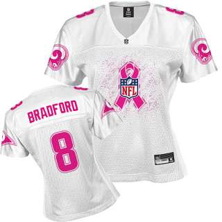 St. Louis Rams Reebok St. Louis Rams Sam Bradford 2011 Breast Cancer 