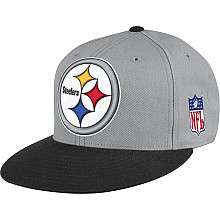 Mitchell & Ness Pittsburgh Steelers Throwback XL Logo Fitted Hat 