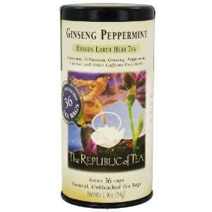  The Republic of Tea, Ginseng Peppermint Tea (36 Tea Bags 