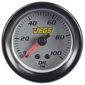  JEGS Performance Products 41420 2 1/16 Oil Pressure Gauge 