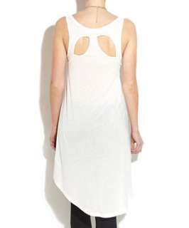 Off White (Cream) Cream Cut Out Back Detail Vest  247129611  New 