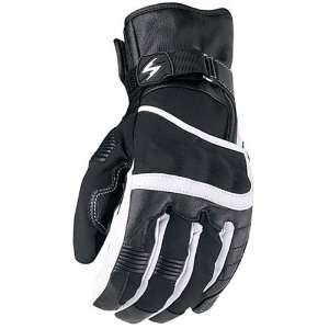   /Textile On Road Racing Motorcycle Gloves   Black / Large Automotive