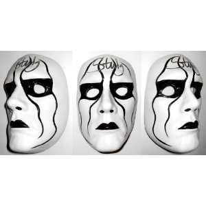  Sting Signed Ceramic Mask