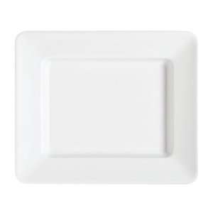 Milano Rectangular Plate, White, 12  Industrial 