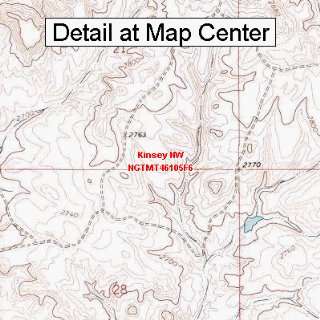   Map   Kinsey NW, Montana (Folded/Waterproof)