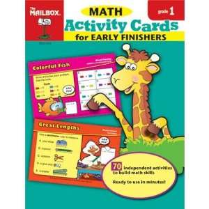   Education Center TEC61216 Math Activity Cards For Early Toys & Games