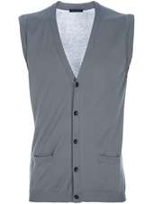 ROBERTO COLLINA   sleeveless cardigan