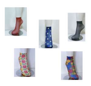 2011 New womens summer sheer nylon socks 5pairs Set  