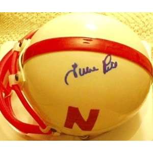 Turner Gill autographed Nebraska Cornhuskers mini helmet  