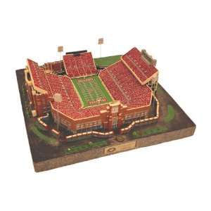   OKLAHOMA University Memorial Stadium Replcia w CASE