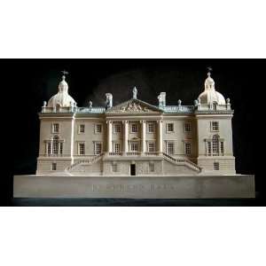 Signed Limited Edition Model of Houghton Hall By Timothy Richards 