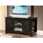 Acme Furniture Redfield Folding TV Stand in Black Finish