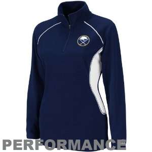  Majestic Buffalo Sabres Ladies Navy Blue Charged Up 