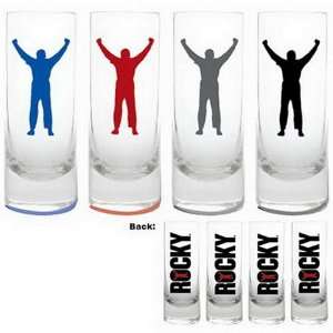    Officially Licensed Rocky Tall Frosted Shot Glass