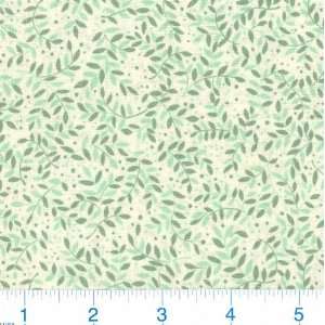   Wide Meadow Song Vines Mint Fabric By The Yard Arts, Crafts & Sewing