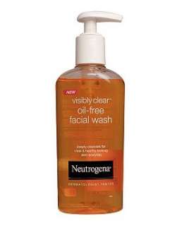 Neutrogena Visibly Clear Oil Free Facial Wash 200ml   Boots