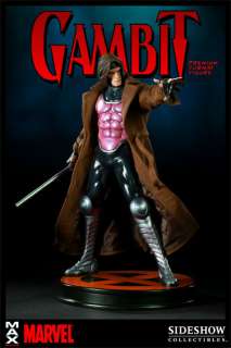 Sideshow X Men Gambit Premium Format Exclusive Statue MIB  
