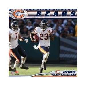   CHICAGO BEARS 2009 NFL Monthly 12 X 12 WALL CALENDAR Sports