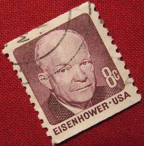 DWIGHT EISENHOWER 8c USA STAMP LIFETIME COLLECTION SALE  