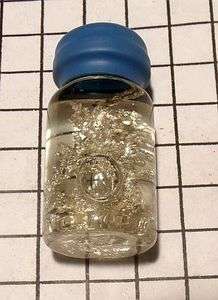 SILVER Hopper Crystals in sealed vial   110401 01d  