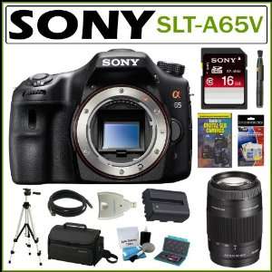   Body Only) + Sony 16GB SDHC + Sony 75 300 Lens + Sony Case