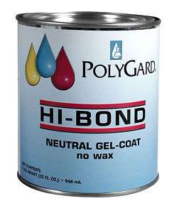 Gelcoat   1 Gallon   Neutral Color Matching Gel Coat  