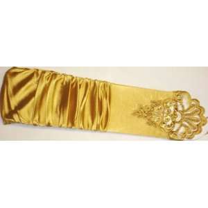  Gold Color Spandex Fingerless Opera Wedding Prom Gloves Toys & Games