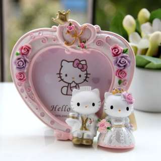 Hello Kitty Heart Plaster Photo Frame Picture Display 2  